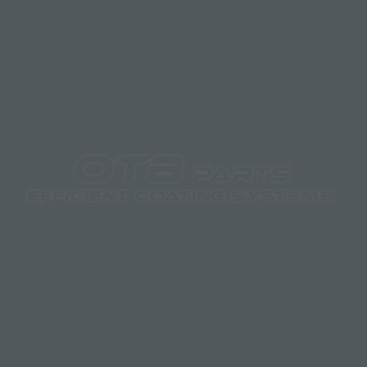 Giant Hoflader Grau RAL 7011 Farbton – Lackmuster OTB Efficient Coating Systems