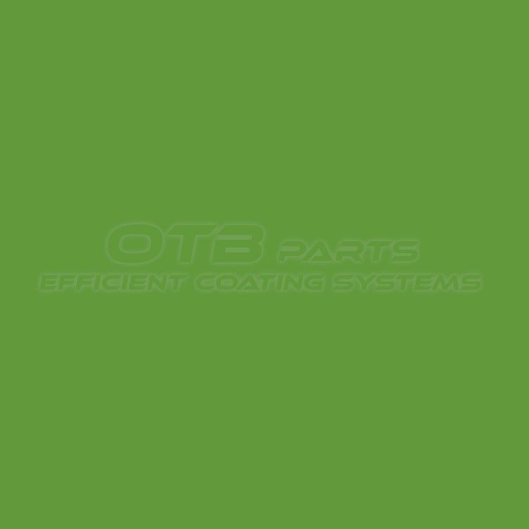 Holder Grün Neu RAL 6018 Farbton – Lackmuster OTB Efficient Coating Systems