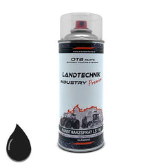 Hauer Schwarz RAL 9004 Spraydose 400ml – OTB Kunstharzlack für Hauer Frontlader
