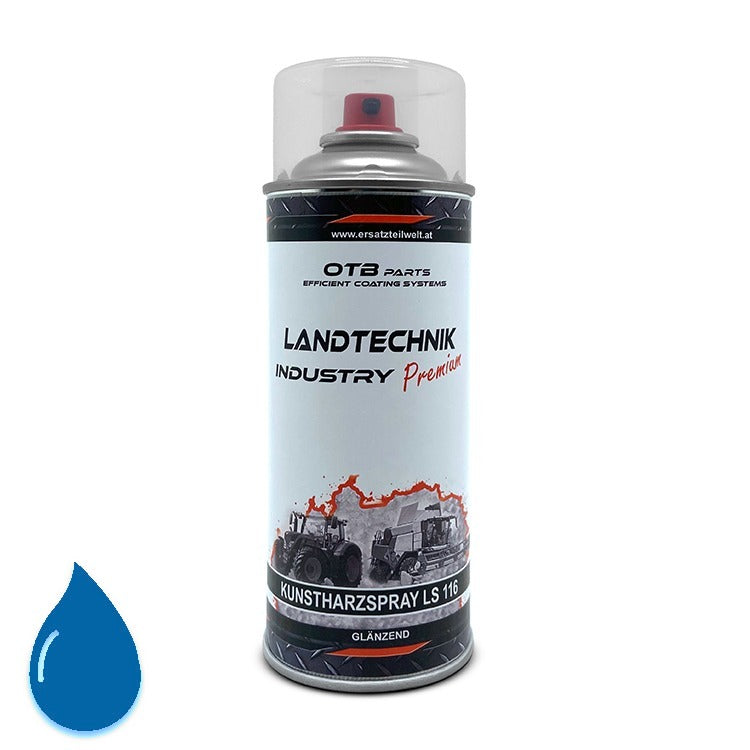 Lemken Blau RAL 5015 Spraydose 400ml – OTB Kunstharzlack für Lemken Bodenbearbeitungsgeräte