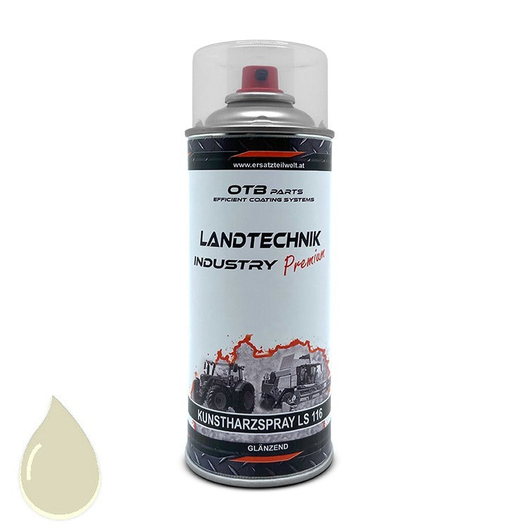 Terex-Schaff Weiß RAL 1013 Spraydose 400ml – OTB Kunstharzlack für Terex-Schaff Radlader