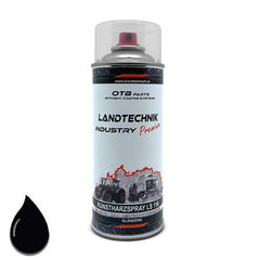 Daewoo Schwarz RAL 9005 Spraydose 400ml – OTB Kunstharzlack für Daewoo Baumaschinen