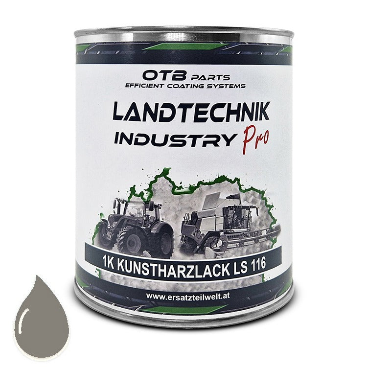Güldner Felgengrau RAL 7030 Kunstharzlack 1kg – OTB Landtechnik Lack für Güldner-Felgen