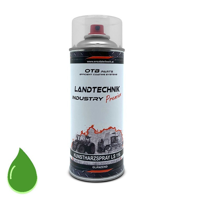 Fliegl Grün RAL 6018 Spraydose 400ml – OTB Kunstharzlack für Fliegl-Anhänger