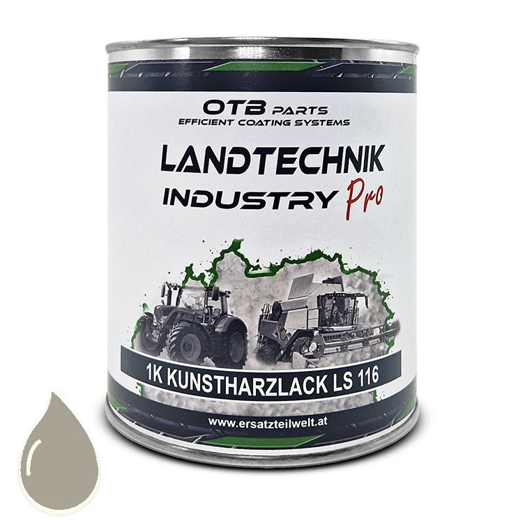 Fritzmeier Grau RAL 7032 Kunstharzlack 1kg – OTB Landtechnik Lack für Fritzmeier-Kabinen