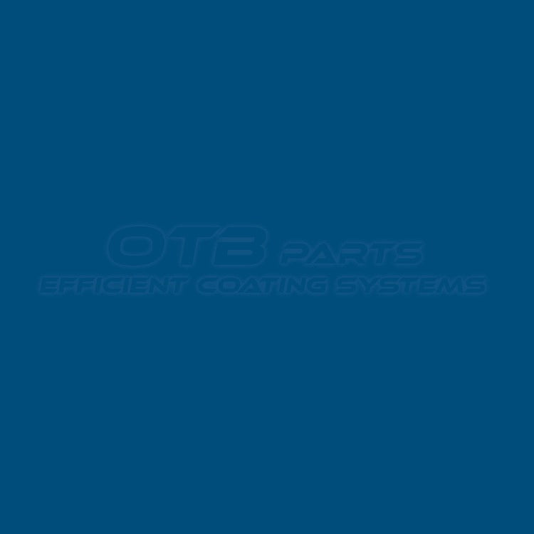 IHC Blau RAL 5010 Farbton – Lackmuster OTB Efficient Coating Systems