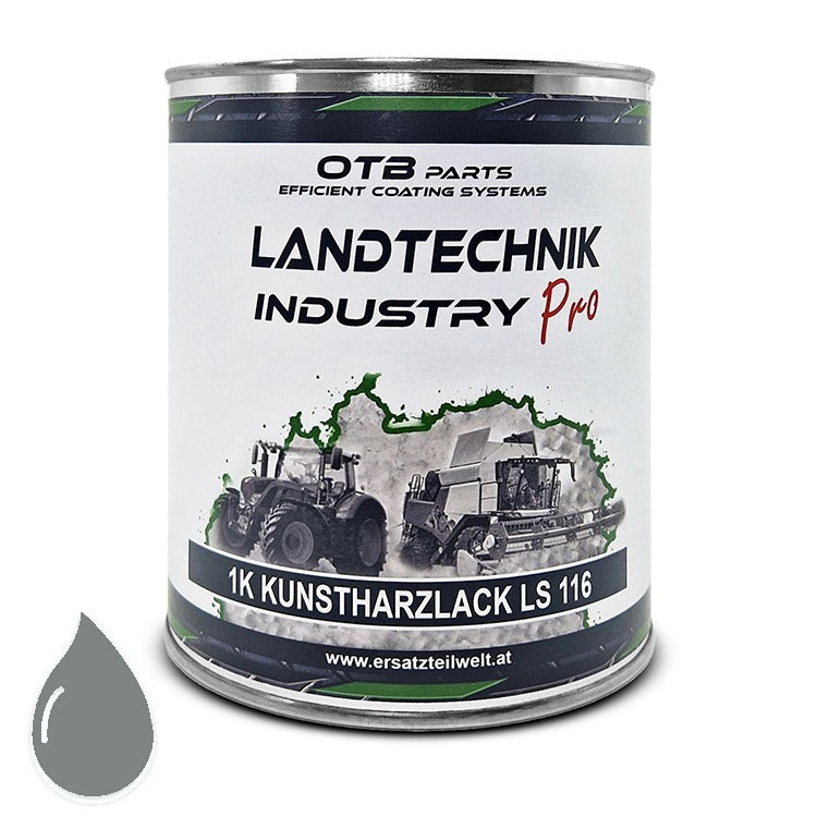 Claas Grau LM 0243 Kunstharzlack 1kg – OTB Landtechnik Lack für Claas-Erntemaschinen