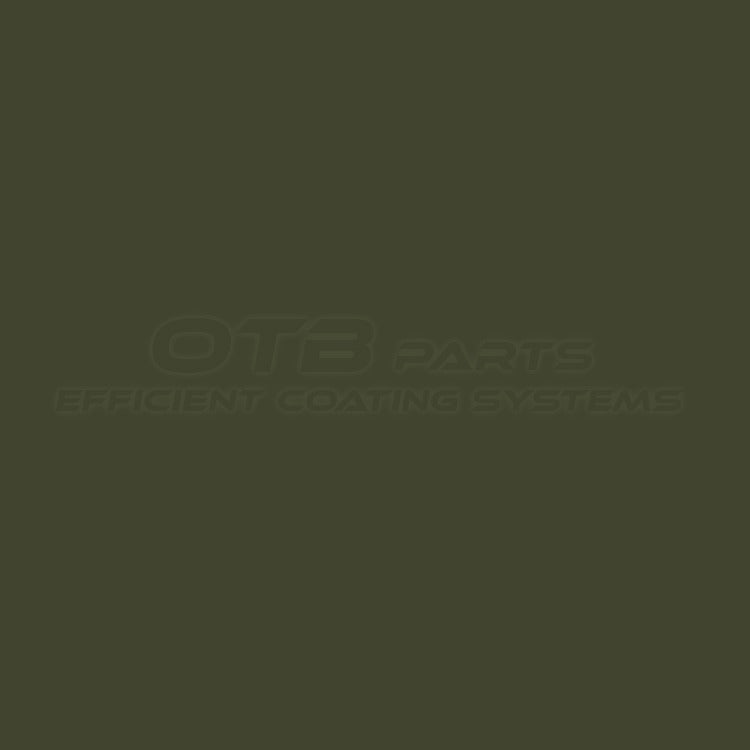 MB Track Olivgrün RAL 6003 Farbton – Lackmuster OTB Efficient Coating Systems