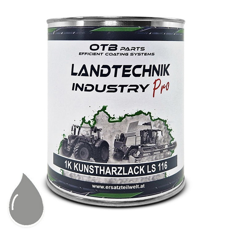 Kemper Silber-Grau RAL 9006 Kunstharzlack 1kg – OTB Efficient Coating Systems für Kemper Erntevorsätze
