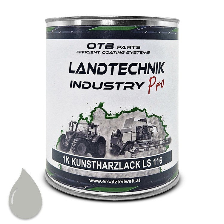 Massey Ferguson Hellgrau LM 9398 Kunstharzlack 1kg – OTB Efficient Coating Systems für Massey-Ferguson-Traktoren