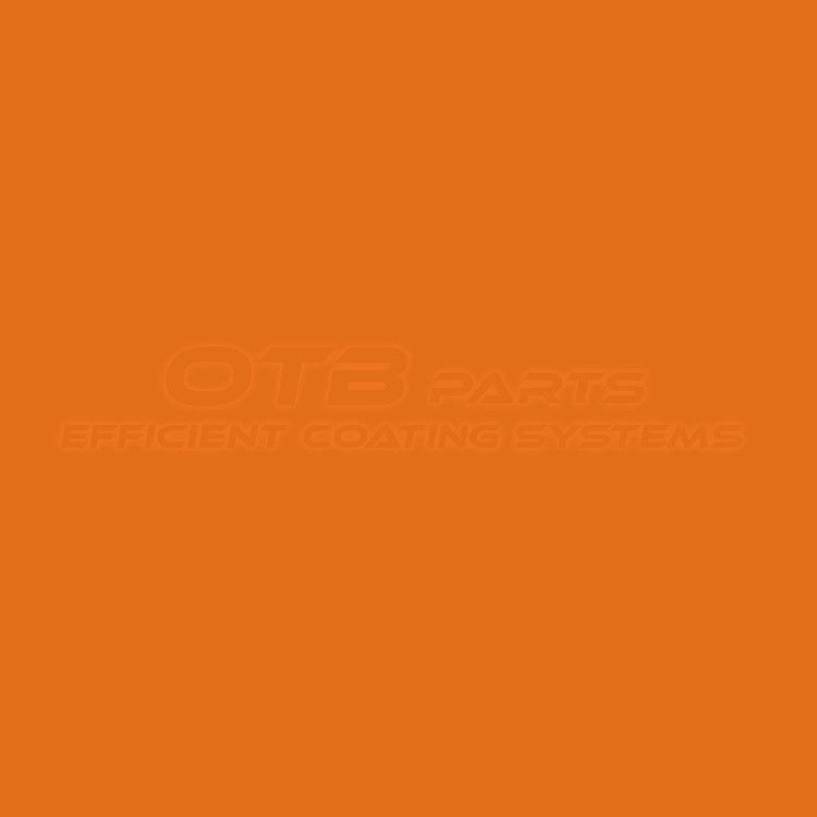 Holder Orange LM 1527 Farbton – Lackmuster OTB Efficient Coating Systems