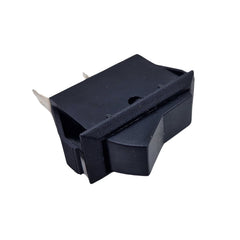 flush-mounted switch black
