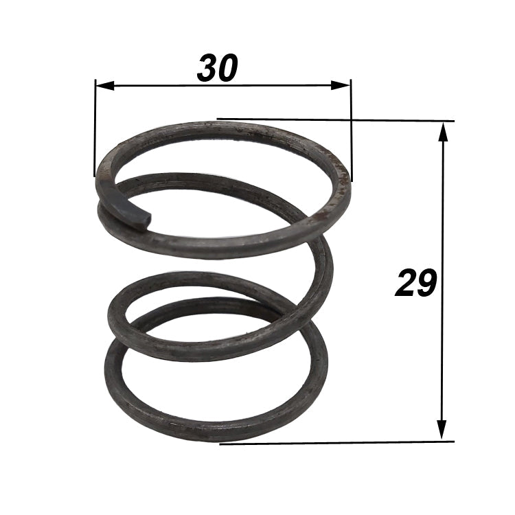 T80-T180 retaining spring for diesel filter