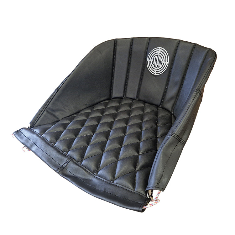 seat cushion with logo