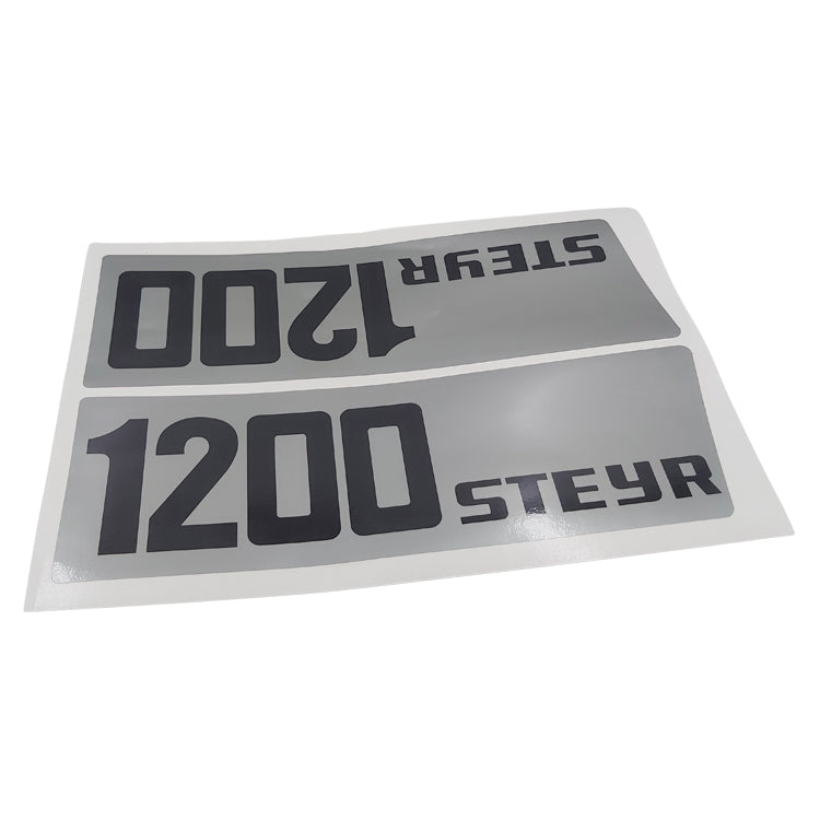 Coppia di adesivi Steyr 1200 Plus