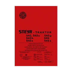 540 und 545 Traktor Ersatzteilkatalog
