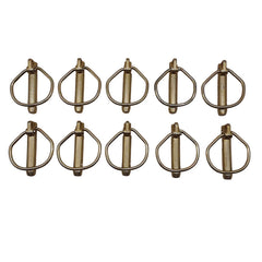 Perno zincato, 10,5 mm, lunghezza 45 mm, 10 pezzi.