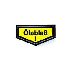 Aufkleber Ölablaß zu Steyr Jubiläumsserie