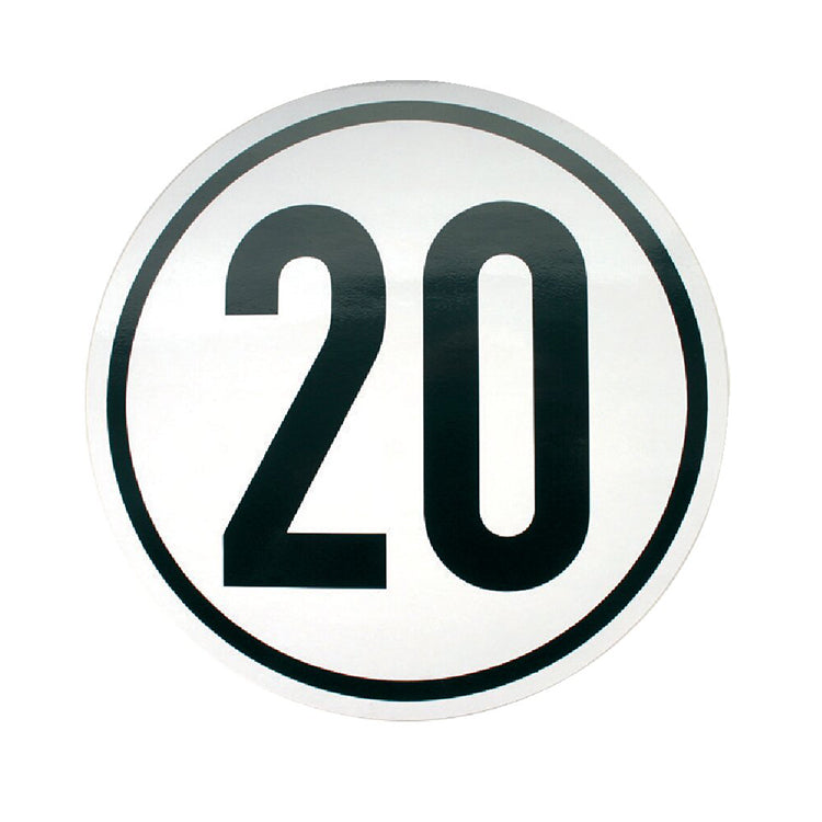 Beschränkungsfolie 20 km/H