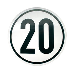 Beschränkungsfolie 20 km/H
