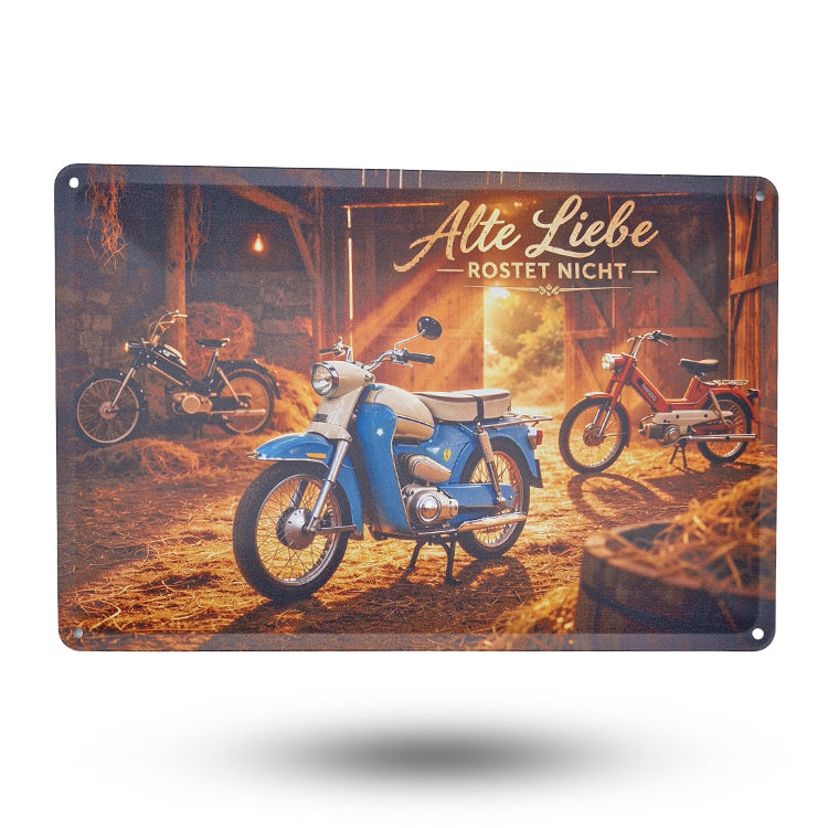 Blechschild - Puch DS50 Motorräder