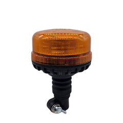Faro rotante a LED piatto arancione 8 LED da 3 W con staffa flessibile 