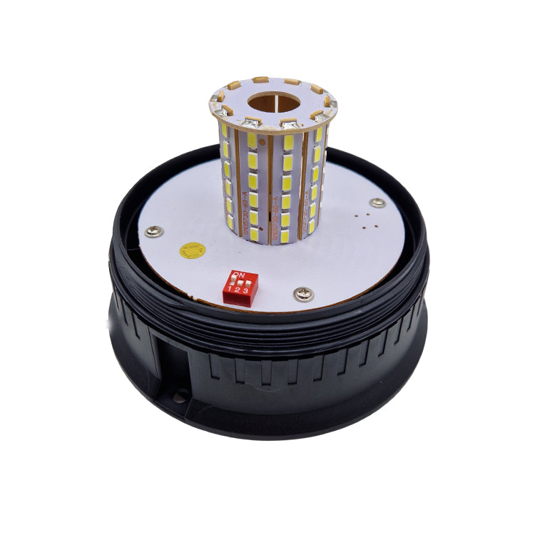 Faro rotante a LED arancione 60 x 0,5W LED con magnete