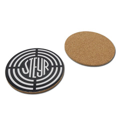Set di 2 sottobicchieri con sughero
