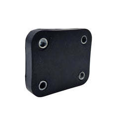 Gummihalter für Leuchte mit Metallhülsen 65 x 55 mm
