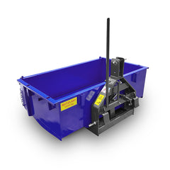 Fritz Kippmulde M80-Blau  120x80x40 cm RAL5005