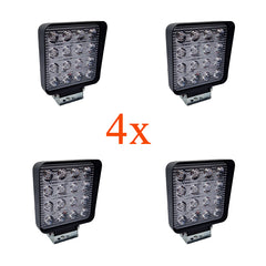 4 Stück LED Arbeitsscheinwerfer 48 Watt 3300 Lumen