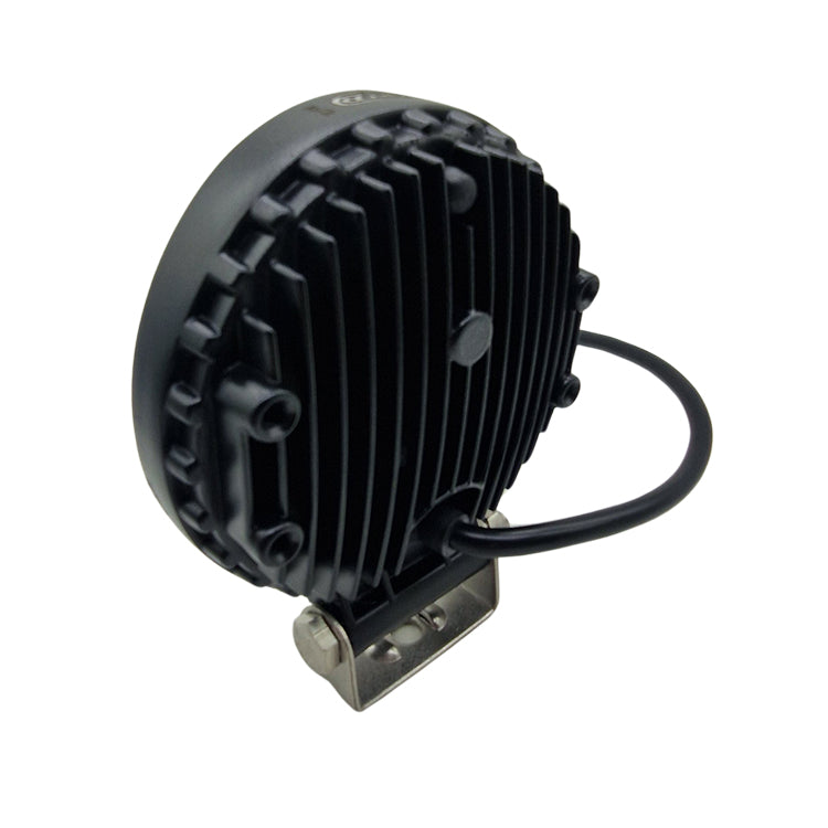LED Arbeitsscheinwerfer Rund 27 Watt 2100 Lumen von hinten 