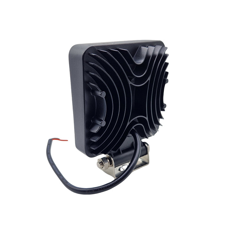 LED Arbeitsscheinwerfer 38W 3800 Lumen von hinten 