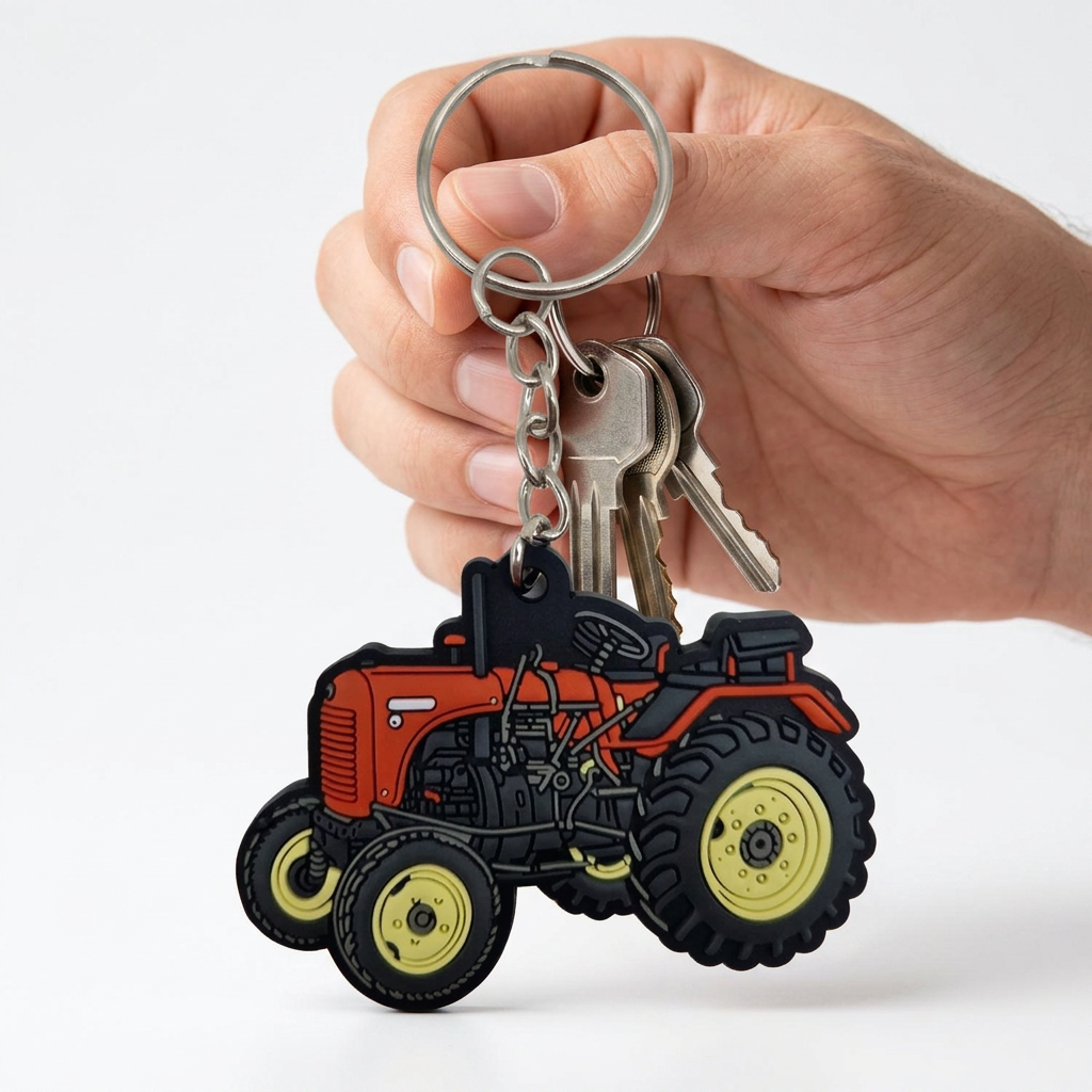 Schlüsselanhänger Steyr T84 mit OTB Logo