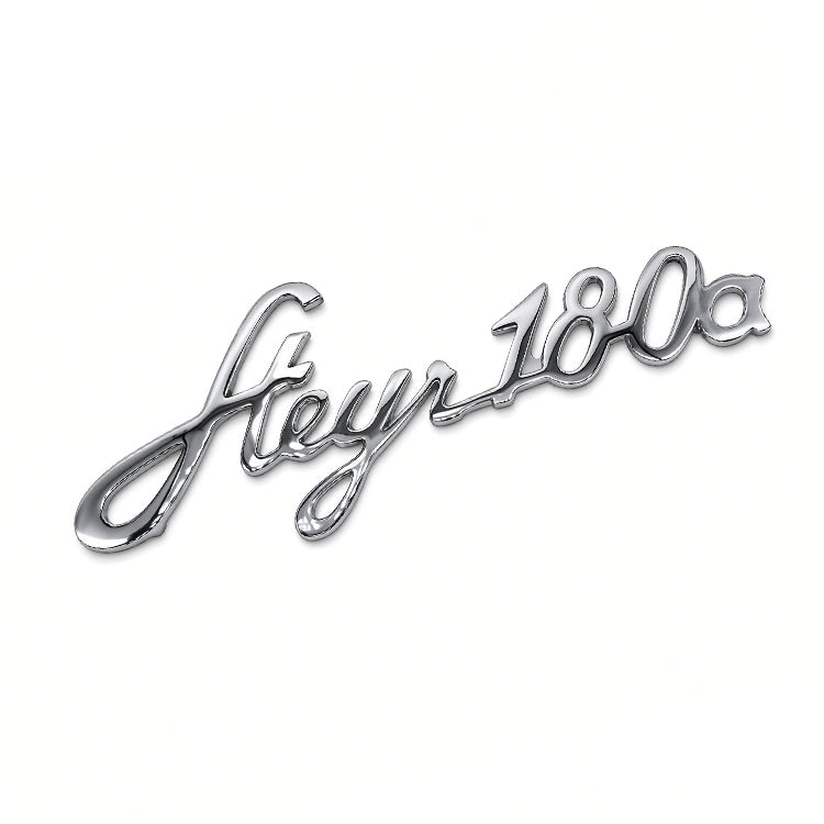 Steyr 180a Schriftzug für Steyr T180a – verchromt