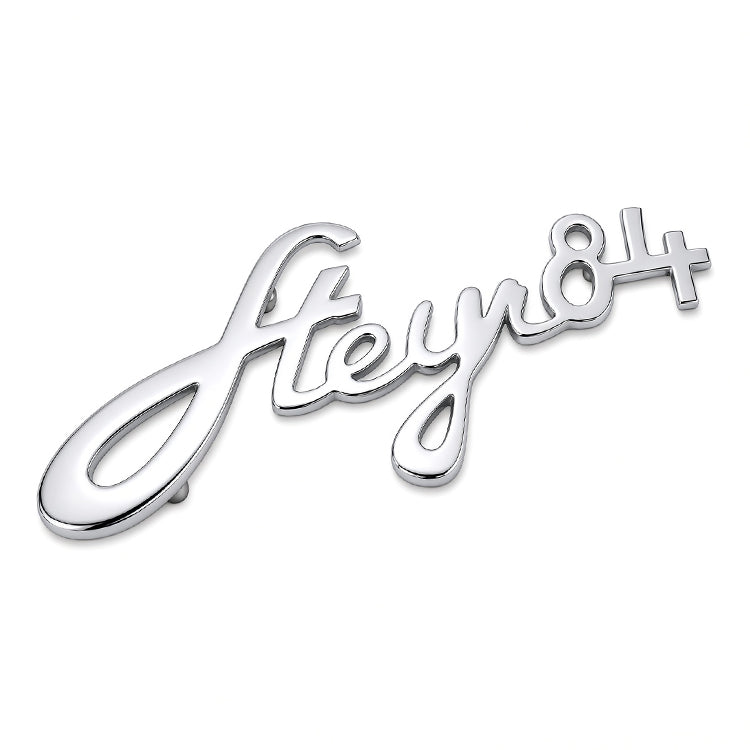 Steyr 84 Schriftzug für Steyr T84 – verchromt