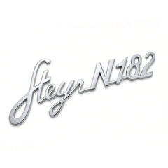 Steyr N182 Schriftzug für Kühlergrill – Premium, Messing verchromt
