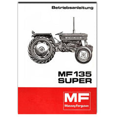 MF 135 Super Operating Manual