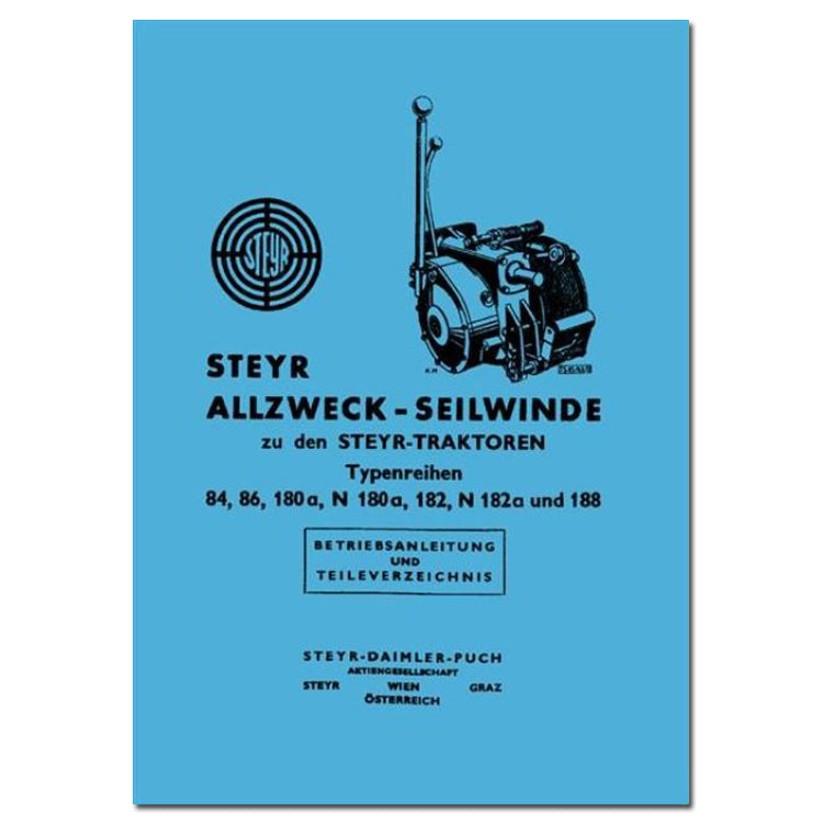 Allzweck-Seilwinde Betriebsanleitung und Ersatzteilkatalog