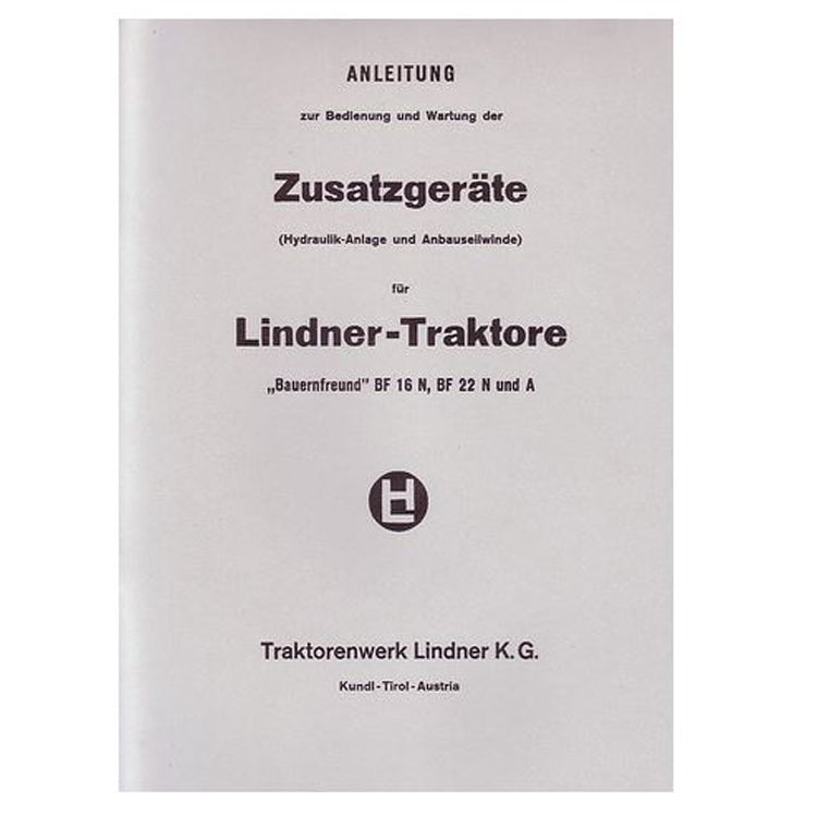 Lindner BF 16N, BF 22N e BF 22A