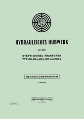 80 80a 80s 180 180a Hydraulisches Hubwerk Reparaturanleitung