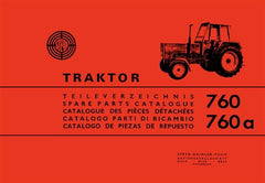Catalogo ricambi trattori 760 e 760a