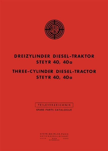 Catalogo ricambi trattori 40 e 40a