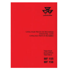 MF 155 &amp; MF 158 spare parts catalog