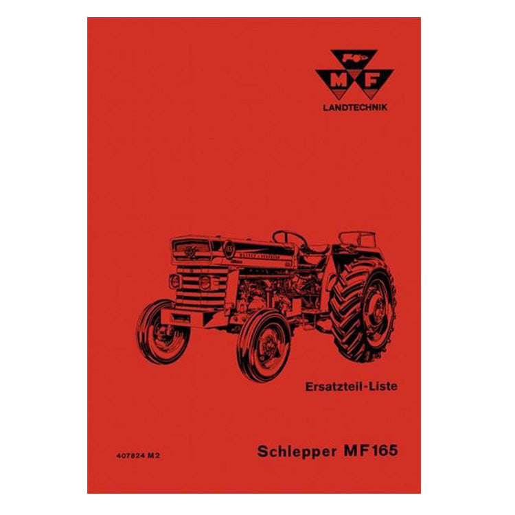 MF 165 spare parts catalog