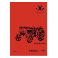 MF 165 spare parts catalog