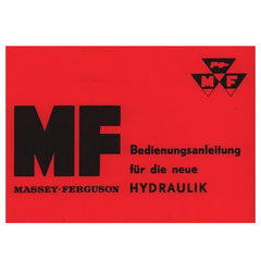 MF Hydraulics operating instructions