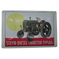 Blechschild - Steyr 80a